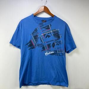 Vintage Quiksilver Y2K Skate Surf T Shirt Large